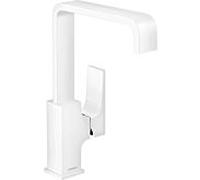 hansgrohe Metropol mitigeur lavabo 32511700 saillie 165 mm, avec bonde push-open, blanc mat