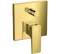 hansgrohe Metropol, mitigeur monocommande de bain encastré, poignée, 32545990, Couleur: Optique en or poli