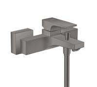 hansgrohe Metropol mitigeur bain-douche 32540340 apparent, saillie 180 mm, chrome noir brossé