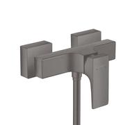 hansgrohe Metropol Mitigeur de douche à levier en saillie, poignée, Coloris: noir brossé - 32560340