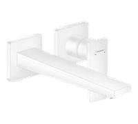 Hansgrohe Mitigeur monocommande lavabo Metropol – encastré, montage mural, saillie 225 mm, blanc mat