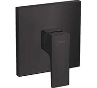 hansgrohe Metropol Set de finition pour mitigeur douche encastré, poignée manette, noir mat, 32565670