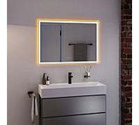 hansgrohe Xarita E miroir, éclairage LED avec capteur tactile capacitif, 1000x50x700mm, blanc mat, chauffage du miroir, 54986700