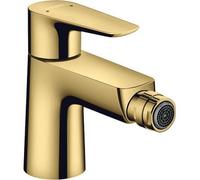 hansgrohe Talis E mélangeur de bidet à levier unique, déchets pop-up, 71720990, Couleur: Optique en or poli