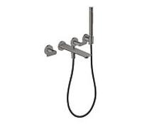 Hansgrohe Mitigeur bain 3 trous Axor Citterio C 49481330 sans structure Chrome Noir Poli encastré