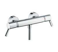Thermostatique de douche Hansgrohe Ecostat Comfort Care 13117000 350 x 103 mm, apparent, avec poignées extra longues, chromé