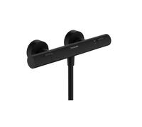 Mitigeur de douche thermostatique Ecostat fine noir HANSGROHE