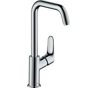 hansgrohe Focus 240 Mitigeur de lavabo orientable 31609000 avec garniture de vidage chromé