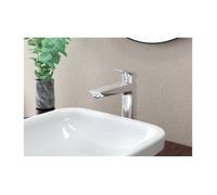 Mitigeur de lavabo 190 Logis chromé avec tirette et vidage Hansgrohe 71090000