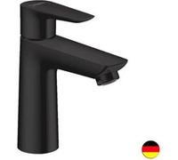 HANSGROHE Mitigeur de lavabo Talis E 110 avec tirette et vidage noir mat Noir mat G