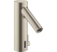hansgrohe mitigeur électronique de lavabo avec régulation de la température et raccordement au secteur, 10140820, Couleur: Nickel brossé