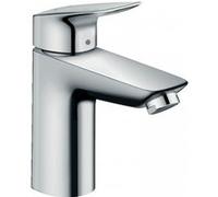 HANSGROHE Mitigeur lavabo Logis 100 Eco C3 avec tirette et vidage synthétique chromé Chromé G