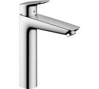 Hansgrohe Mitigeur lavabo Logis 190 Eco C3 avec tirette et vidage synthétique chromé Rose