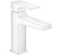 HANSGROHE Mitigeur lavabo Metropol 110 poignée manette, bonde Push-Open blanc mat Blanc mat G