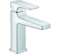 hansgrohe Mitigeur monocommande de lavabo Metropol 110, avec béqu'ille, vidage escamotable, saillie 135mm, 32506000