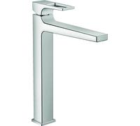 hansgrohe Mitigeur monocommande de lavabo Metropol 260 avec poignée, vidage par poussoir, pour lavabos, saillie 204mm, 74512000