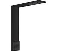 hansgrohe module de douche ShowerComposition 12593670 250x250mm, montage mural, 1jet, avec douche d'épaule, noir mat