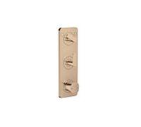 hansgrohe module thermostat 380/120 UP FS 49700300 encastré, 2 consommateurs, or rouge poli