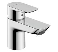 Mitigeur de lavabo Hansgrohe Neovis Q 71354000 ComfortZone 70, saillie 92 mm, avec bonde à ouverture par pression, chromé