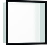 Hansgrohe Niche murale XtraStoris 56099670 300x300x100 mm blanc mat cadre design noir mat