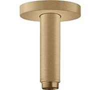Hansgrohe Raccordement au plafond S 100 mm 27393140 Bronze brossé