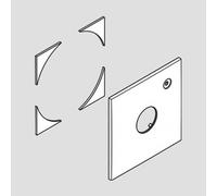hansgrohe Plaque pour mitigeur monocommande, 1 sortie, 94921670,