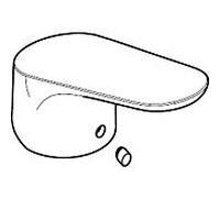 Hansgrohe Poignée 98532000 pour mitigeur de lavabo Focus E2 Chromé