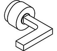 hansgrohe poignée à levier Axor Citterio 3 trous 39296000 mitigeur lavabo version murale chrome