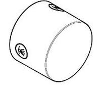 hansgrohe poignée Axor Massaud Quattro / Trio chrome 18095000