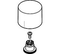 hansgrohe poignée Axor Massaud vanne d'arrêt 18994000 chrome