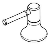 Hansgrohe hansgrohe Talis Classic Poignée Mitigeur 3 Trous nickel brossé eau chaude Quantité:1