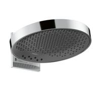 hansgrohe Pomme de douche Rainfinity 360 Sortie 381 mm, 3 jets, avec raccord mural, chrome Quantité:1