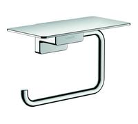 Hansgrohe Support de papier toilette AddStoris avec tablette 41772000 Chrome