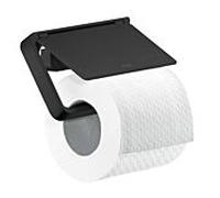Hansgrohe Axor Porte-rouleau papier 42836670 avec couvercle métal noir mat