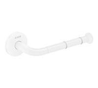Hansgrohe Porte-rouleau de papier toilette Axor 42856700 sans couvercle, montage mural, blanc mat