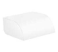 hansgrohe Axor Papierrollenhalter 42858700 146x142mm, avec couvercle, montage mural, blanc mat