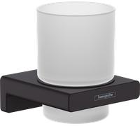 hansgrohe AddStoris gobelet à dents, 41749670, Couleur: Noir Mat