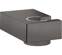 hansgrohe Support de douche Porter E 28387340 pour Handbrausen , noir brossé