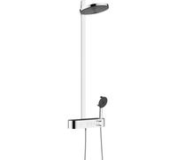 hansgrohe Pulsify Showerpipe 24240000 avec thermostat de douche Tablette de douche Select 400, chromé
