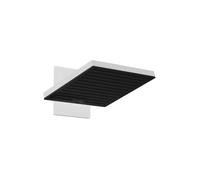 Hansgrohe Pulsify E douche à effet de pluie avec bras 26x26 cm carrée blanc 24350700
