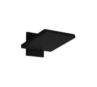 Hansgrohe Pulsify E douche à effet de pluie avec bras 26x26 cm carrée noir 24350670