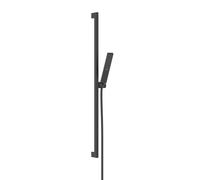 Hansgrohe Set de douche Pulsify E 100 – 1 jet EcoSmart, barre 90 cm – Noir mat