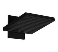 hansgrohe Pulsify E Pomme de douche 260, 2 jets, avec raccordement mural, 24350670, Couleur: Noir Mat