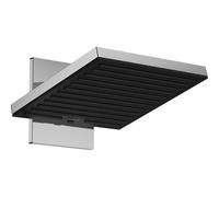 hansgrohe Pulsify E Pomme de douche 260, 2 jets, avec raccordement mural, 24350000, Couleur: chrome