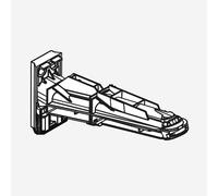 hansgrohe Pulsify S Bras de douche pour colonne de douche, 87566000,