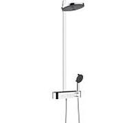 hansgrohe Pulsify S Colonne de douche 260 2jet 24241000 EcoSmart avec ShowerTablet Select 400, chromé
