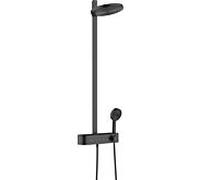 hansgrohe Pulsify S Colonne de douche 260 2jet 24241670 EcoSmart avec ShowerTablet Select 400, noir mat