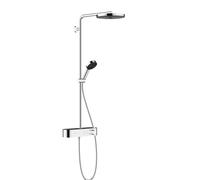 hansgrohe Pulsify S Colonne de douche en applique avec mitigeur thermostatique, 24220000,