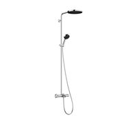 hansgrohe Pulsify S Puro Colonne de douche avec mitigeur thermostatique et bec déverseur, 24232000,