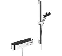 hansgrohe Pulsify Select S set de douche 24260000 barre de douche 65 cm, relaxation, avec douchette, chromé